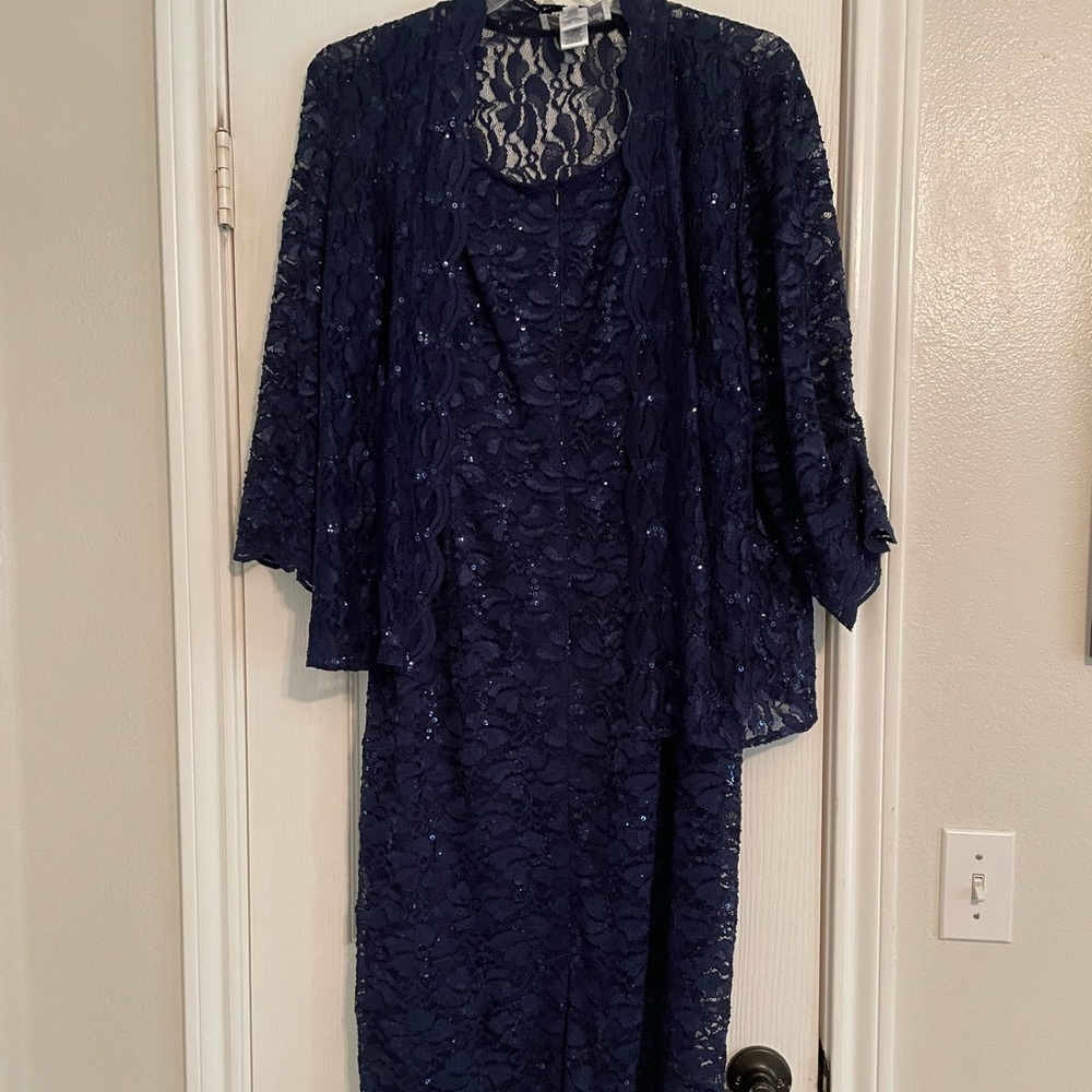 Navy mother of the bride/groom dress